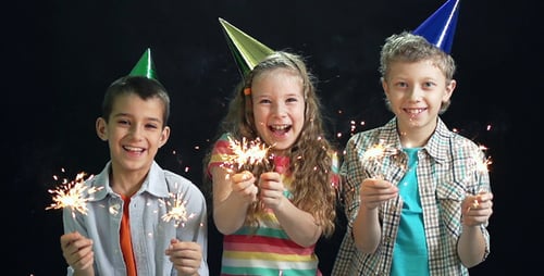 Kids Celebrating
