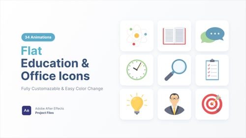 Office & Education Icons