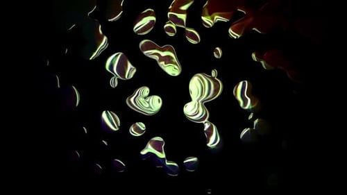 Abstract Liquid Background Digital Rendering