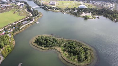 City Park Lake en Shanghái, Asia