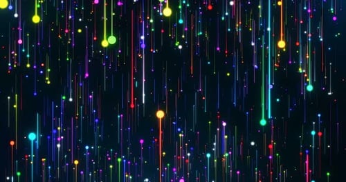 VJ Line Particles Background