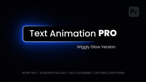 Dynamic Glowing Text Animation Presets for Modern Videos