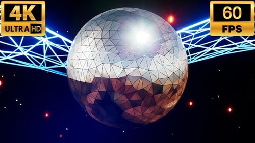Mirror Ball Vj Loop 4k