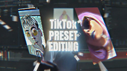 Dynamic Social Media Glitch Video Transitions and Effects