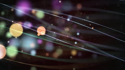 Fundo Gráficos em Movimento Fundo Animado Várias Cores Linha