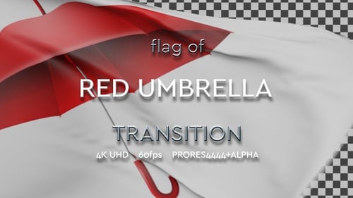 Fabric Flag Transition Reveal