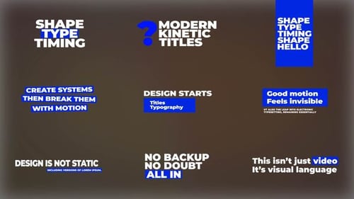 Dynamic Typography | Text Animation for Premiere Pro