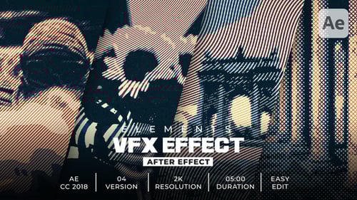 Animated Pop Art Line and Halftone Effect Pack