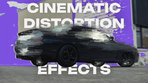 Cinematic Glitch and Pixel Distortion Video Effects