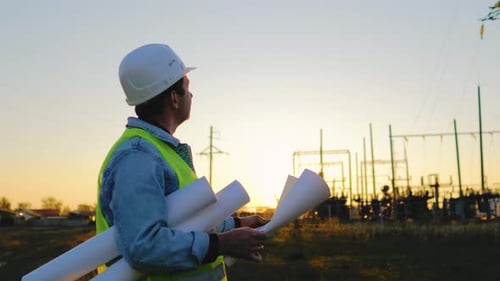 Industrie-Energie-Geschäftskonzept