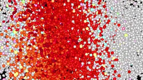 Glitzer Vibrant Spheres abstrakter Hintergrund
