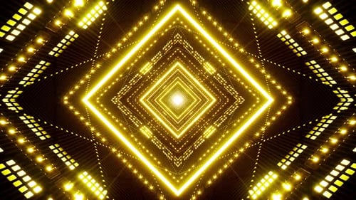 Glittering Diamond Light Pulse Visual Art