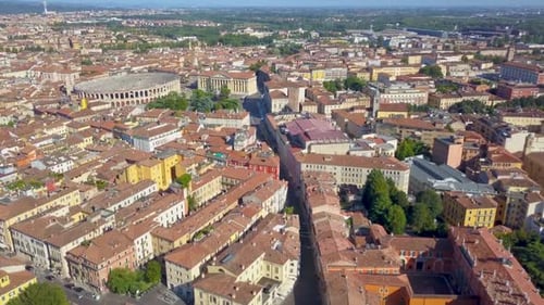 VeronaItaliaVista aérea del castillo de Castelvecchio