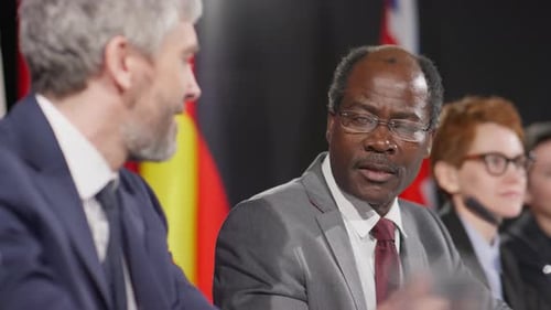 International Cooperation During Corporate Conference Meeting