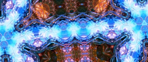 Abstract Melting Reality