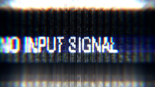 Digital Glitch Text Effect with Chromatic Aberration