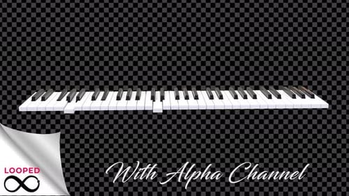 Piano Loop 4K