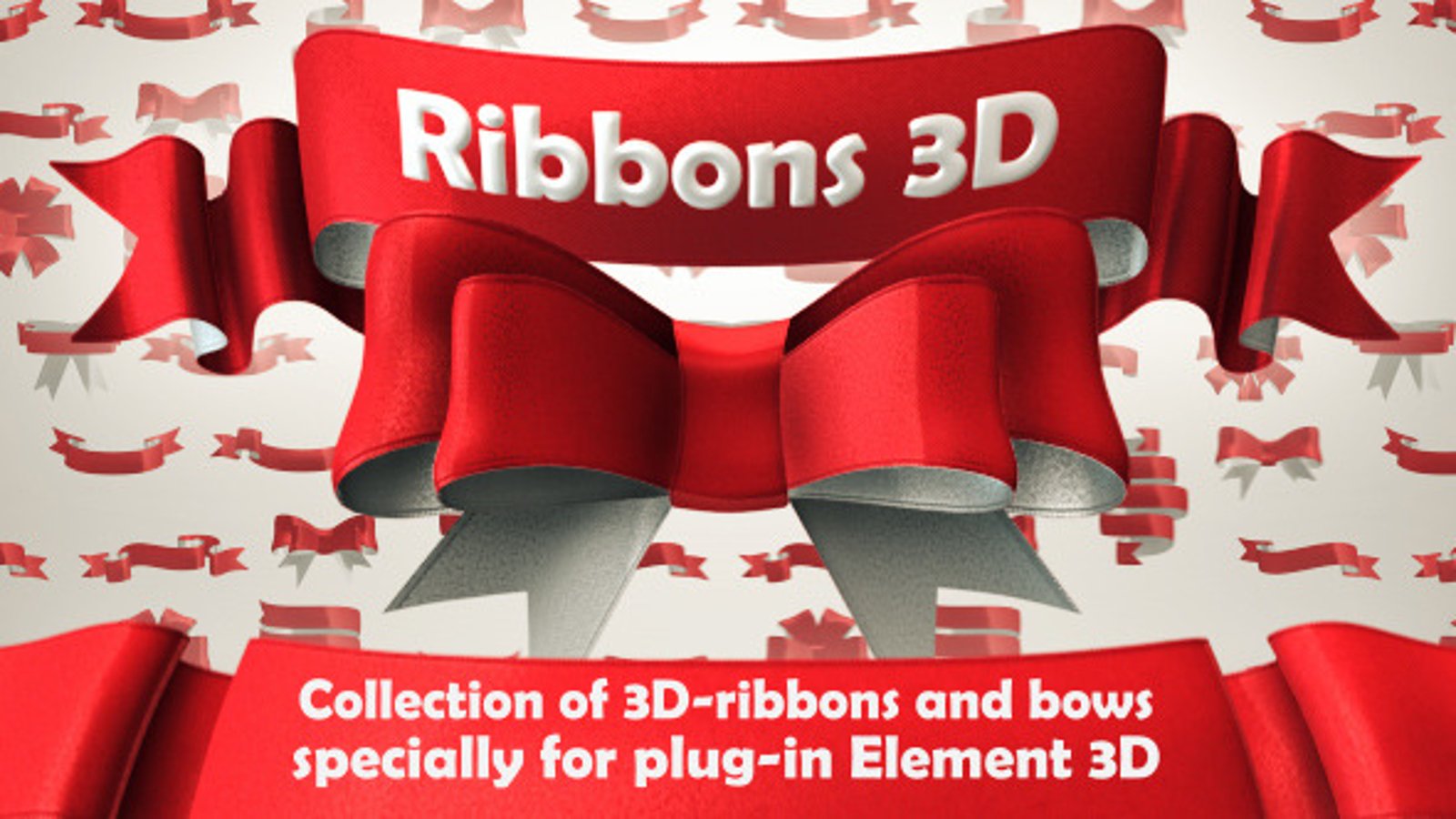 Dynamic 3D Ribbons Animated Title Text Display, Elements ft. ribbon ...