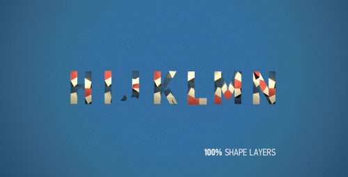 Animated Triangle Alphabet