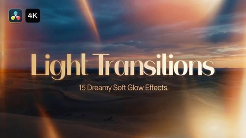 Smooth Luminous Soft Glow Video Transitions