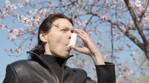 Crise d'asthme. Allergies saisonnières.