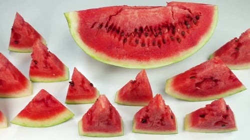 Juicy Colorful Watermelon