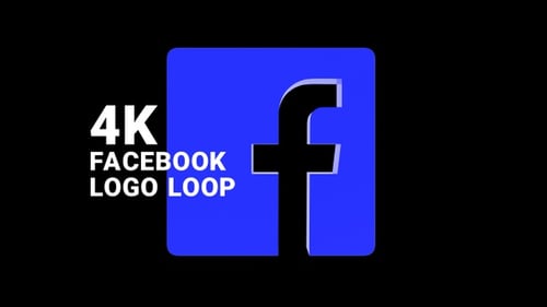3D Facebook Logo Animation Reveal