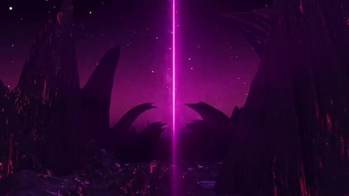 On Mountain Synthwave HD
