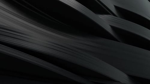 Abstract Dark Flowing Shapes Seamless Loop Background