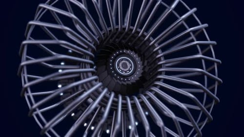 3D-Animation von Details und Technologien