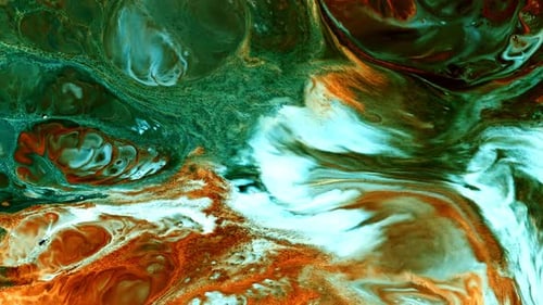 Abstract Water Paint Diffusion Art 41