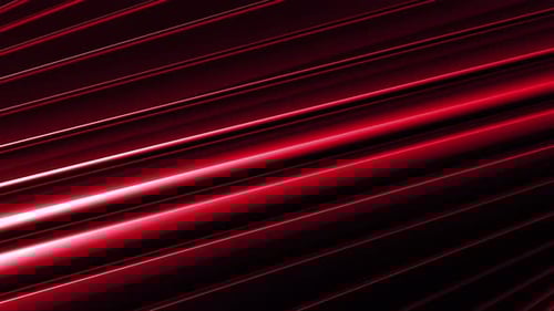 Abstract Red Moving Lines Background with Shifting Light