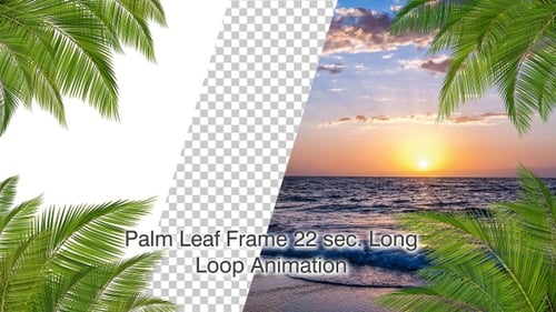 Palm Leaf Rahmenschlaufe