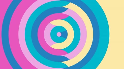 Boucle de fond de lignes colorées 5