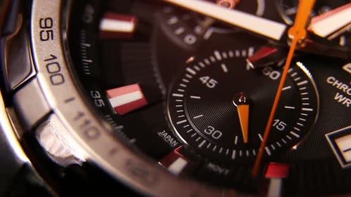 Klassische Chronographen-Armbanduhr