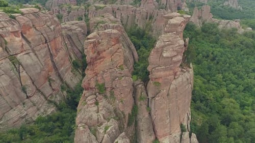 Stunning view over Belogradchik Rocks-Bulgaria