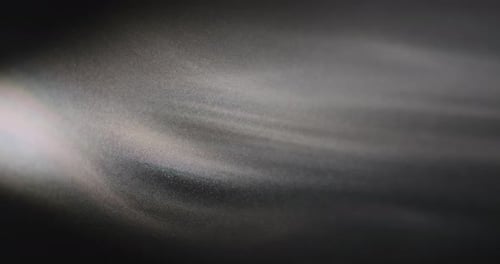 Fondo abstracto de partículas blancas y negras