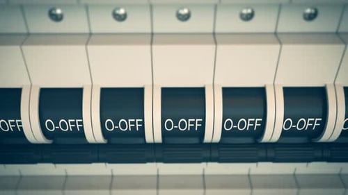 Circuit Breakers Switching On: Power Activation