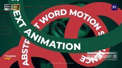 Swirling Kinetic Typography Animations on Curved Paths