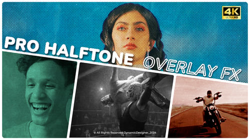 Dynamic Geometric Halftone Pattern Effects for Video