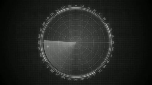 Radar HUD animated