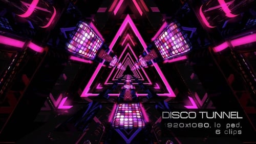 Disco Tunnel VJ Pack