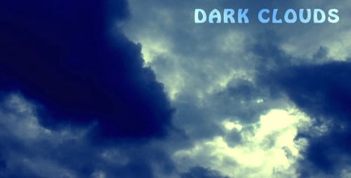 Dunkle Wolken - Timelapse -