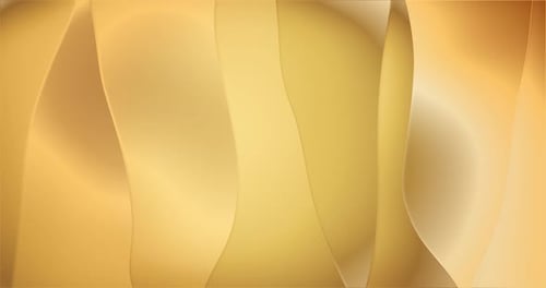 Fluid Golden Abstract Waves Background Animation