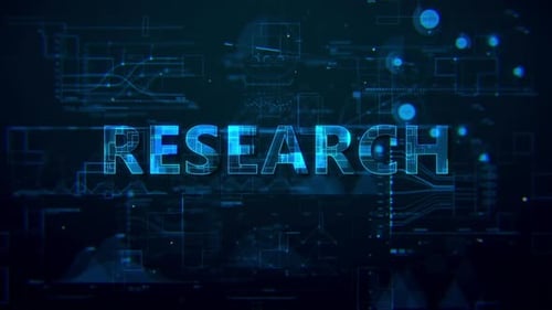 Research Digital Data Text Hd