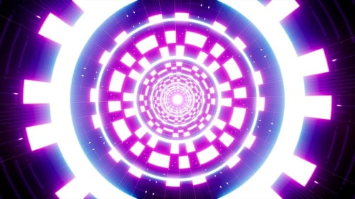 Shining Magical Tunnel