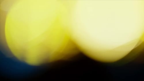 Multicolored Light Leaks Footage on Black Background Stylizing Video Transitions Bokeh Effect