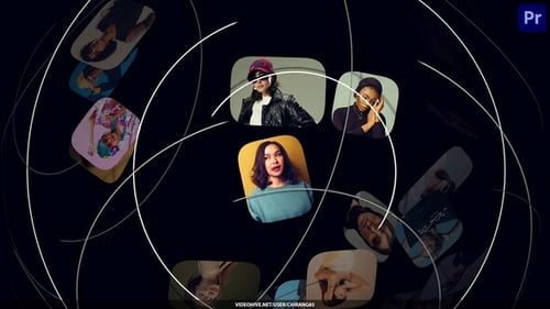Creative Animated Photo Reel – Premiere Pro MOGRT