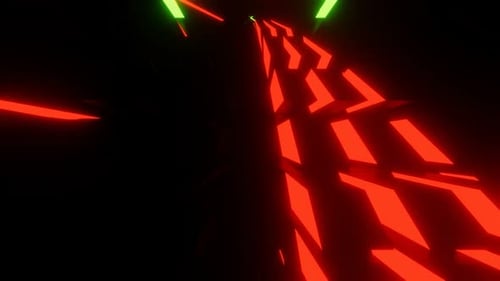 Vj Loop Neon Concert Beams 002