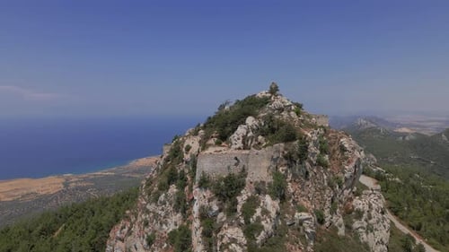 Castle at top of the mountain